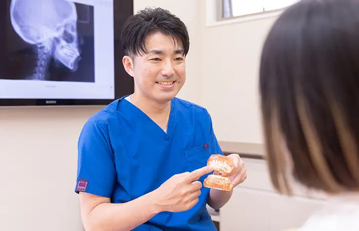 早期発見・早期治療による予防歯科