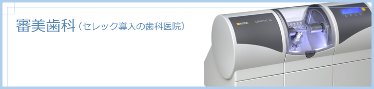 審美歯科(セレック)