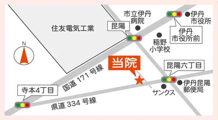 アクセス地図